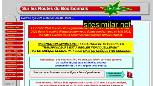 surlesroutesdubourbonnais.fr alternative sites