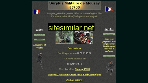 surplusmouzay.fr alternative sites