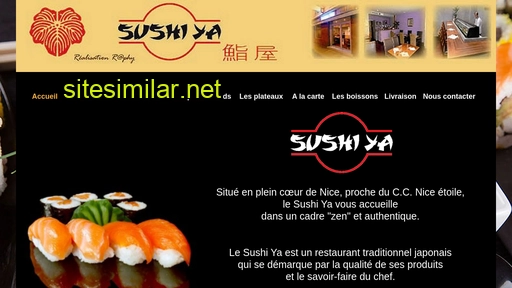 sushiya-nice.fr alternative sites