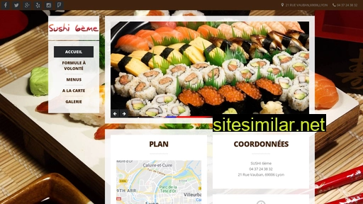 sushi6eme.fr alternative sites