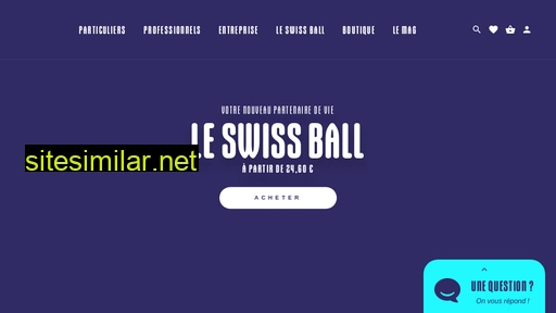 swiss-ball.fr alternative sites