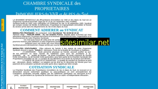 syndicat-proprietaires-var.asso.fr alternative sites