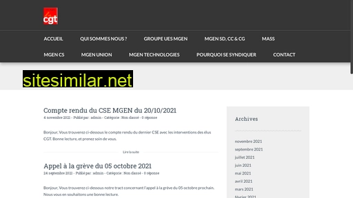 syndicats-cgt-mgen.fr alternative sites