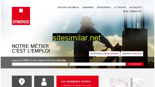 synergie.fr alternative sites