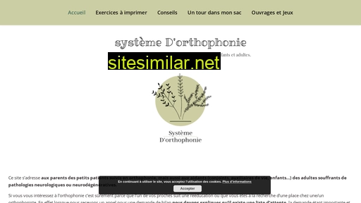systemedorthophonie.fr alternative sites