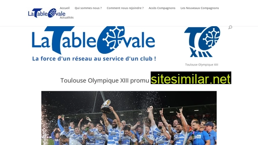 tableovale.fr alternative sites