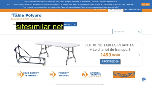 tablepolypro.fr alternative sites