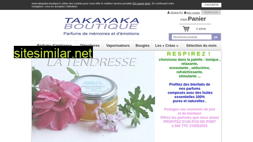 takayaka-boutique.fr alternative sites