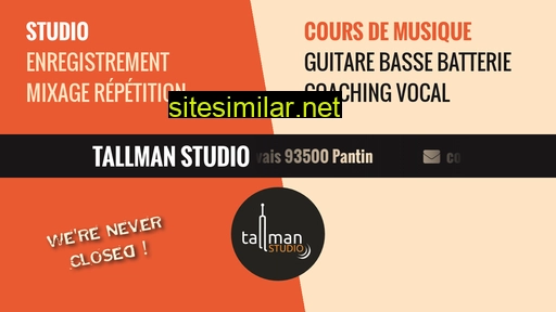 tallmanstudio.fr alternative sites