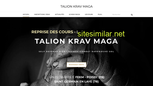 talionkravmaga.fr alternative sites