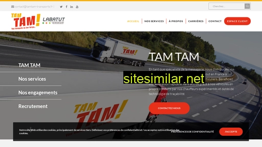 tamtam-transports.fr alternative sites