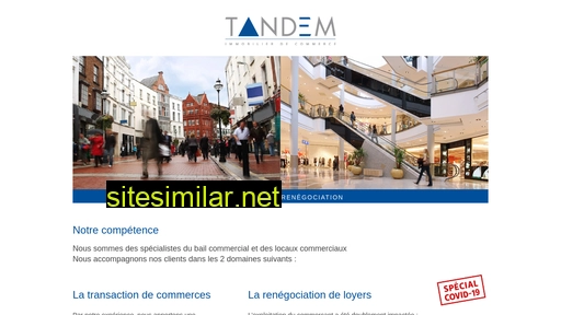 tandem-commerces.fr alternative sites