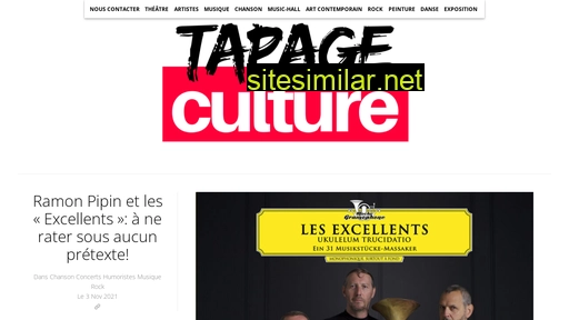 tapageculture.fr alternative sites