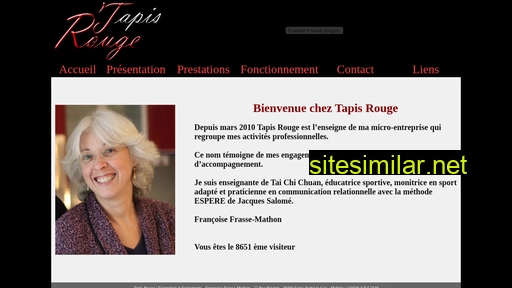 tapisrouge-fe.fr alternative sites