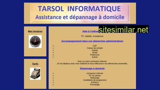 Tarsol-informatique similar sites