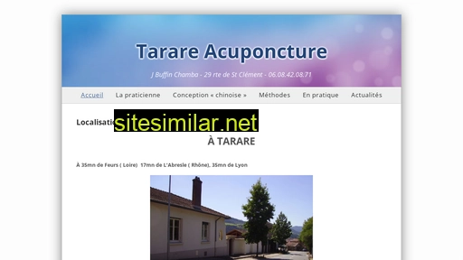tarare-acuponcture.fr alternative sites