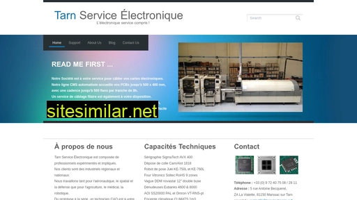 tarnelectronique.fr alternative sites