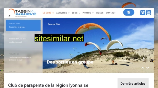 tassin-parapente.fr alternative sites