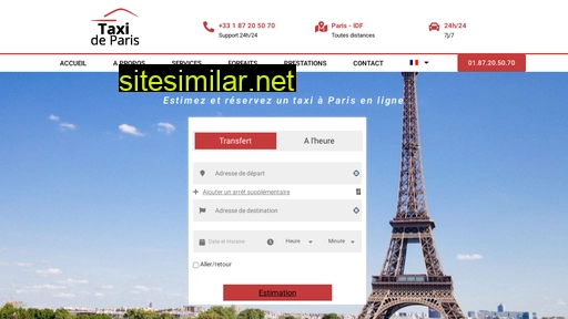 taxi-de-paris.fr alternative sites