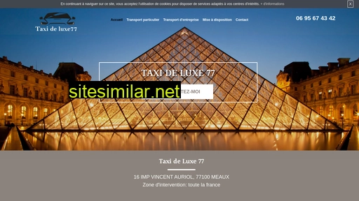 taxi-luxe-77.fr alternative sites