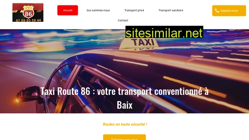 taxi-route86.fr alternative sites