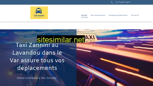 taxi-zannini.fr alternative sites