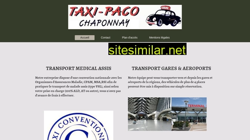 taxipaco.fr alternative sites
