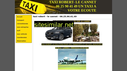 taxirobertlecannet.fr alternative sites
