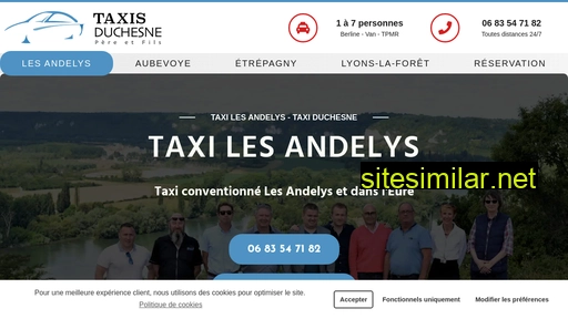 taxisduchesne.fr alternative sites