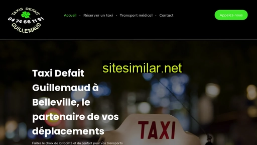 taxis-belleville.fr alternative sites