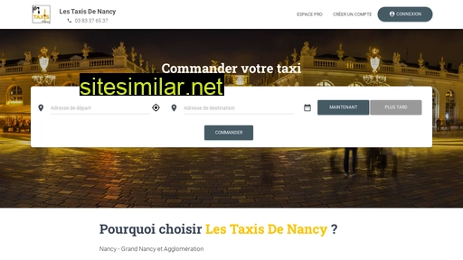 taxis-nancy.fr alternative sites