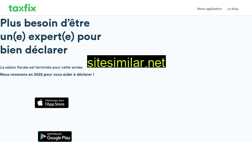 taxfix.fr alternative sites