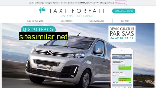 taxi-forfait.fr alternative sites