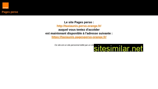 taxiaunis.perso.orange.fr alternative sites