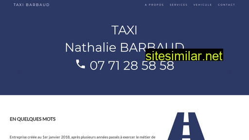 taxibarbaud.fr alternative sites