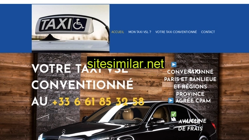 taxiconventionne.fr alternative sites