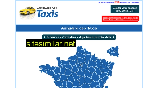 taxis-annuaire.fr alternative sites