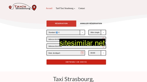 taxis-strasbourg.fr alternative sites