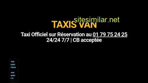 taxisvan.fr alternative sites