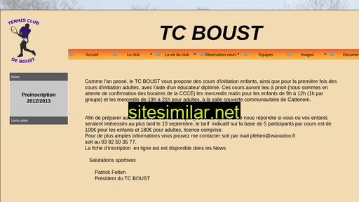tcboust.fr alternative sites