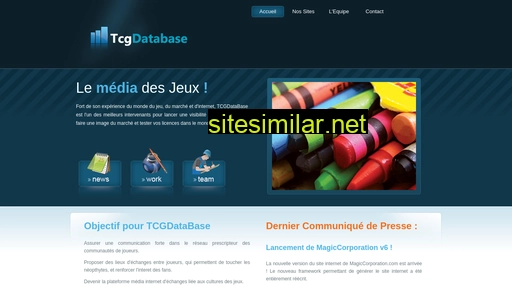 tcgdatabase.fr alternative sites