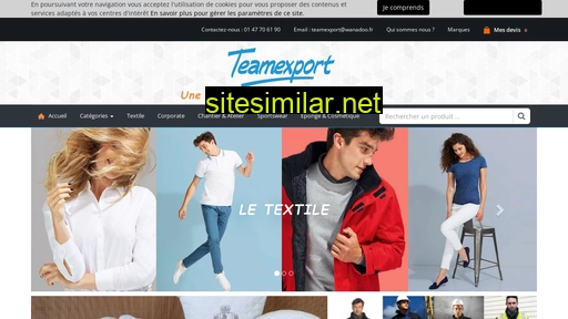 teamexport.fr alternative sites