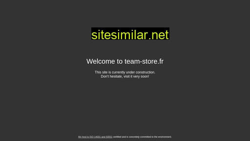 team-store.fr alternative sites
