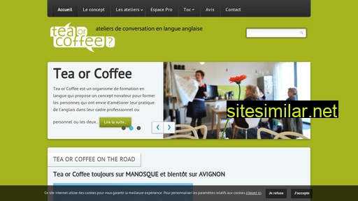 teaorcoffee.fr alternative sites