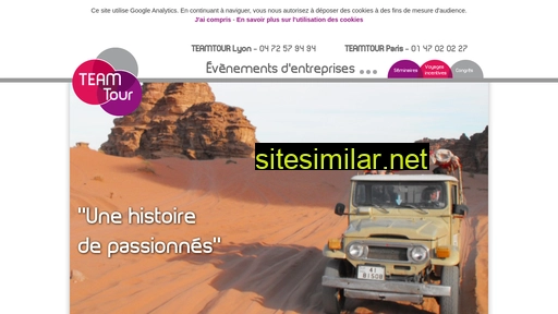 teamtour.fr alternative sites