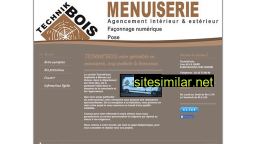 technik-bois.fr alternative sites