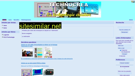 technocrea.free.fr alternative sites