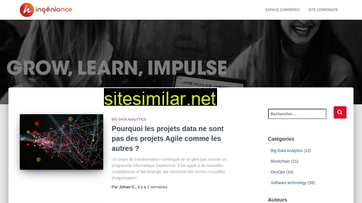 techblog.ingeniance.fr alternative sites