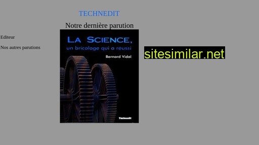 technedit.fr alternative sites