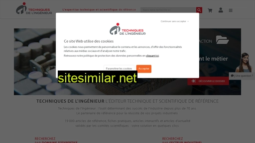 techniques-ingenieur.fr alternative sites